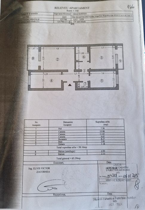 Apartament de vanzare