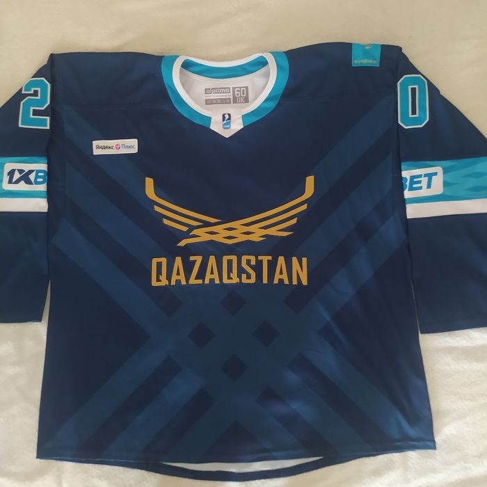 Мъжка хокейна блуза Казахстан, match issue