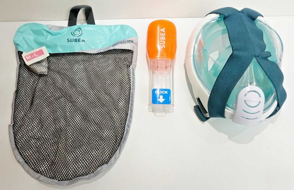 Шнорхелинг маска за цяло лице и къси плавници 43-44