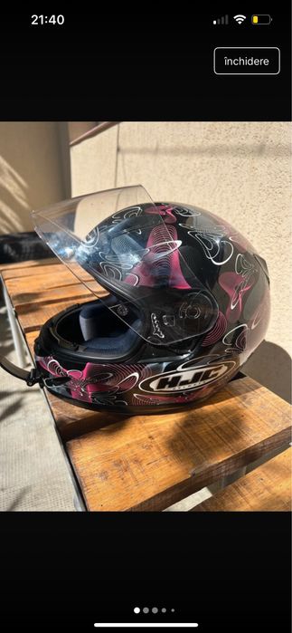 Casca motor hjc dama