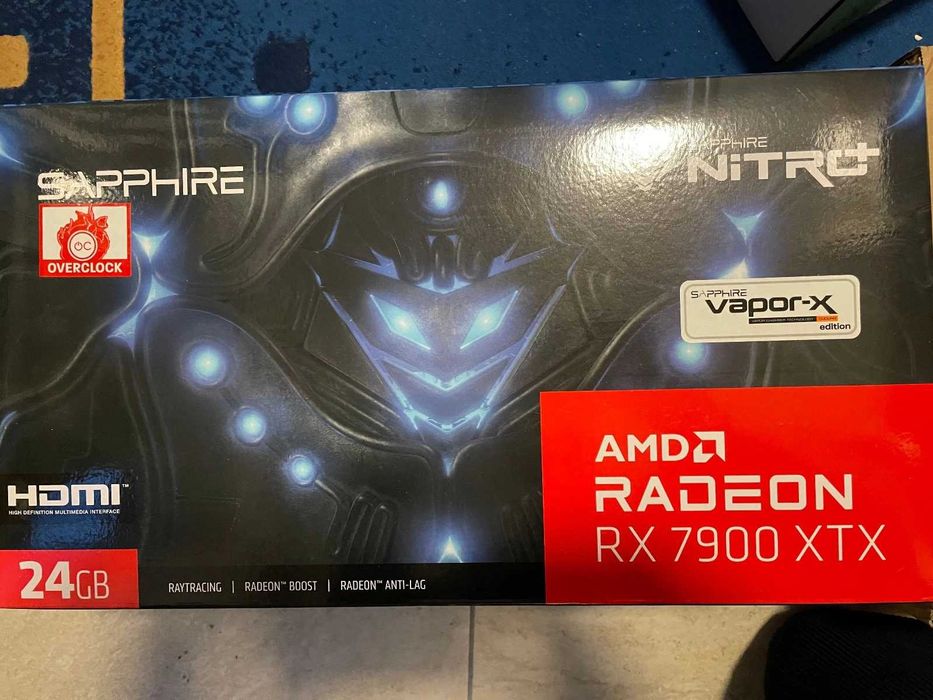 ГАРАНЦИЯ! Sapphire Nitro+ RX 7900 XTX Vapor-X