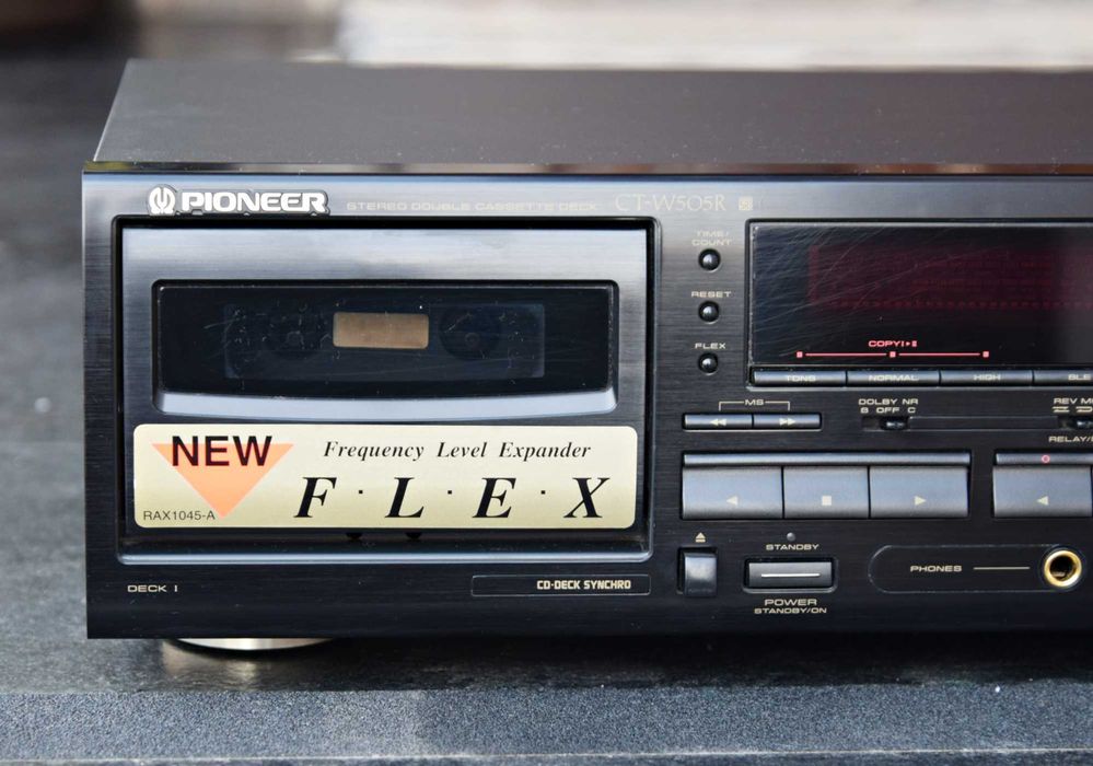 Deck dublu Pioneer CT-W 505 R, casetofon