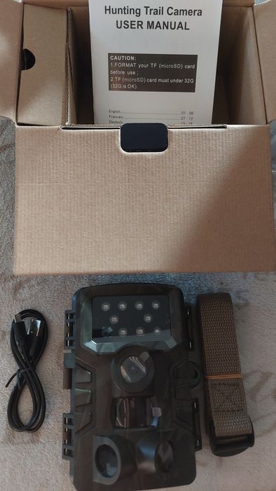 Camera Vanatoare Hunting Supraveghere Securitate 16MP Full HD