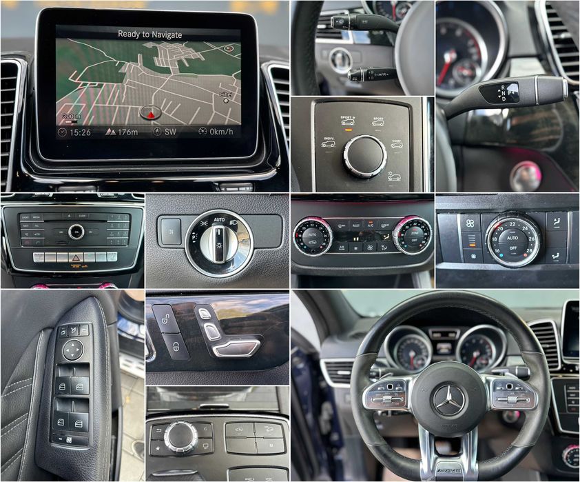 Mercedes GLE 450 AMG 4Matic 3.0 Benzina (367 CP) 2015 Euro 6 | Rate fixe | Garantie