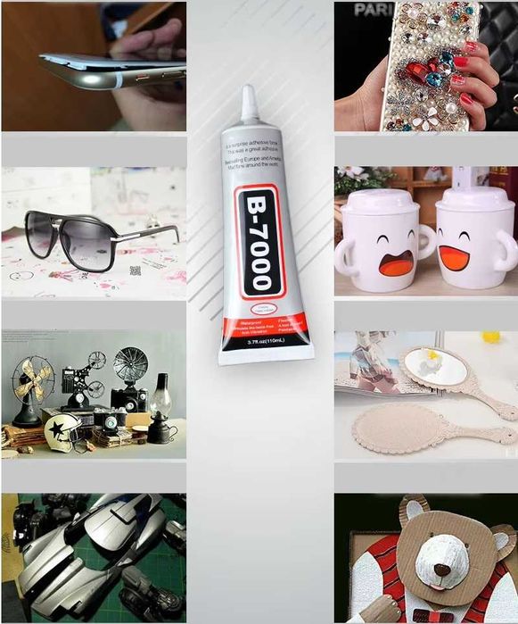Универсално прозрачно лепило B-7000 15ml/25ml/50ml/110ml прецизна дюза