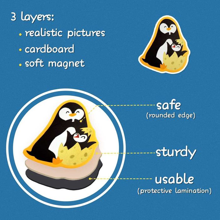 Образователна книжка с магнитни стикери занимателна игра деца подарък