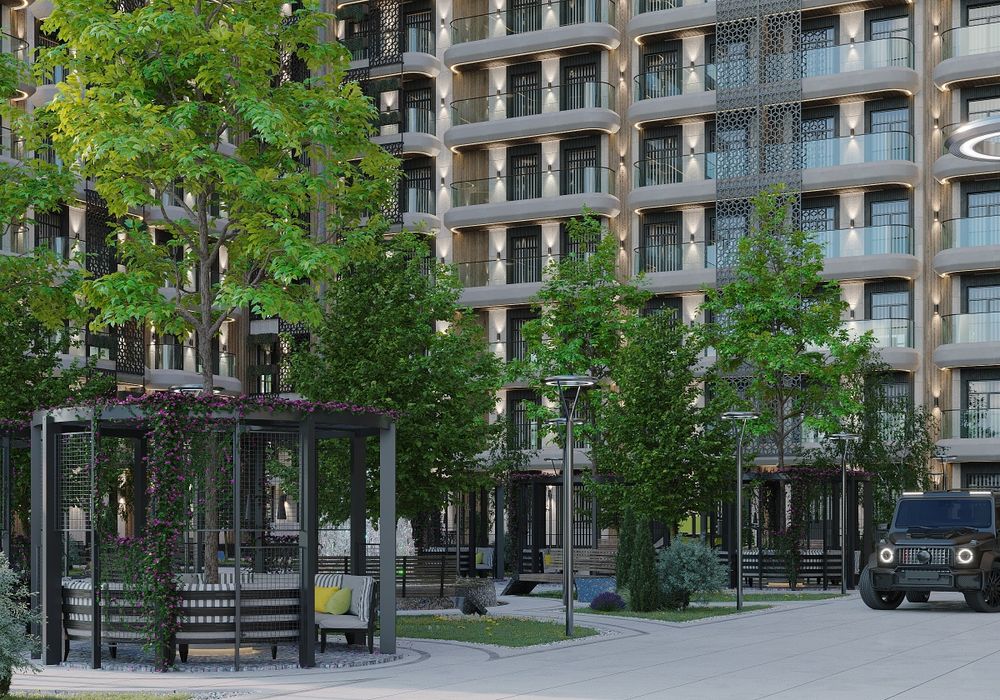 2 комнатная квартира в Turkiston Avenue  низкие цены от застройщика