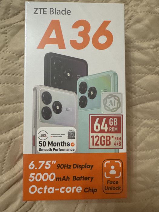 Телефон ZTE Blade A36