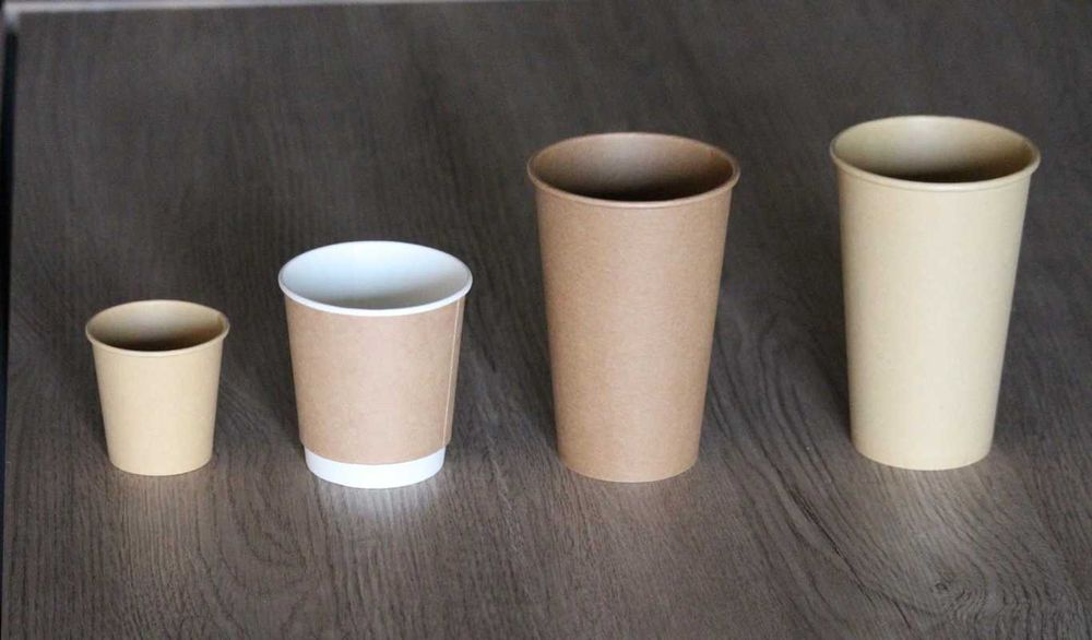 Стаканы , одноразовые бумажные