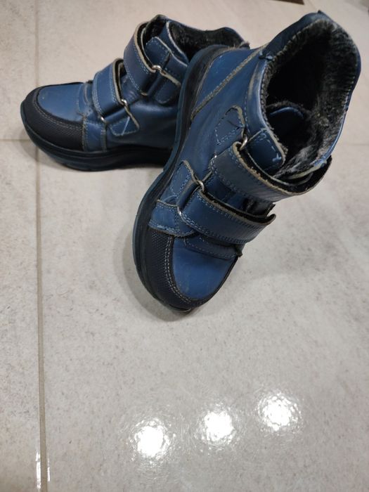 Детски ботушки естествена кожа 27 номер Ponki