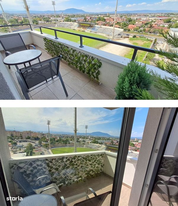 2 camere | Mobilier premium | 3 balcoane | Vedere pe trei laturi