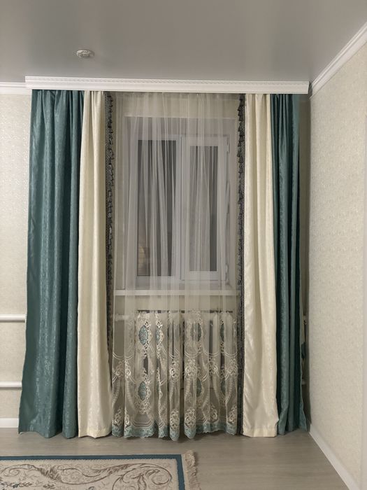 Продам комплект шторы и тюль