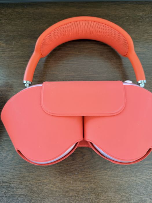 Наушники Apple Max, оранжевые