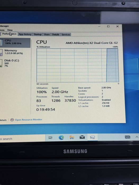 Laptop Samsung R505