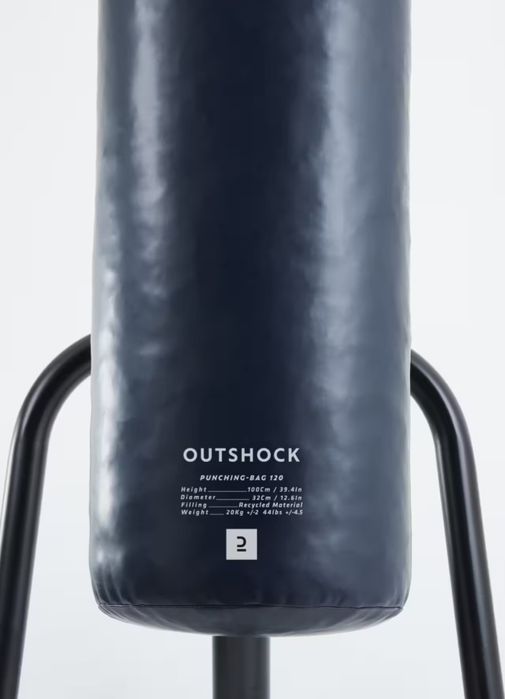 Sac de box pentru lovituri cu pumnii 20 kg Albastru închis profesional