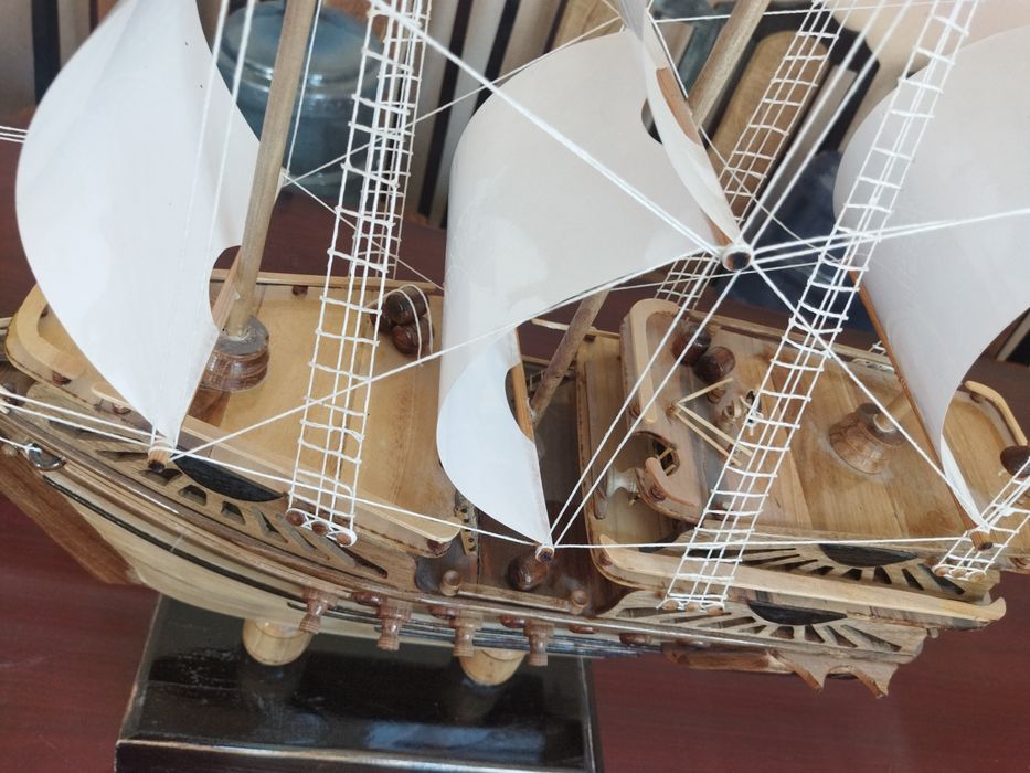 Корабль сувенир ручной работы