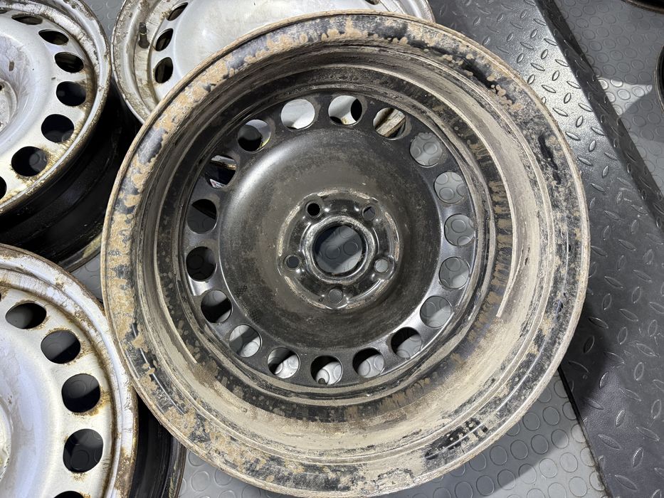 4бр. Железни 16” Джанти 5х112 за -VW/AUDI/SKODA/VAG- 6.5Jx16H2, ET33