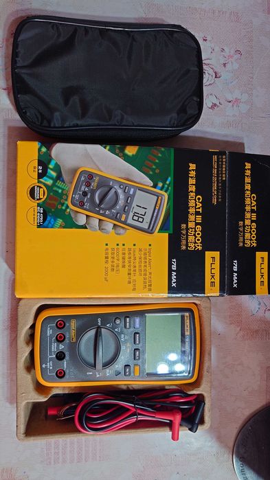 Цифровой мультиметр Fluke 17B Max-02,новый в упаковке
