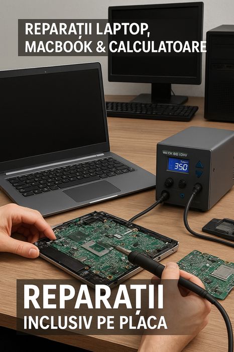 Reparatii Laptop MacBook Console Placa de baza