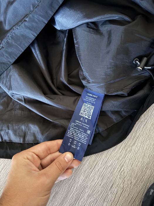 Мъжко яке ветровка ARMANI EXCHANGE S (xs) размер 55€