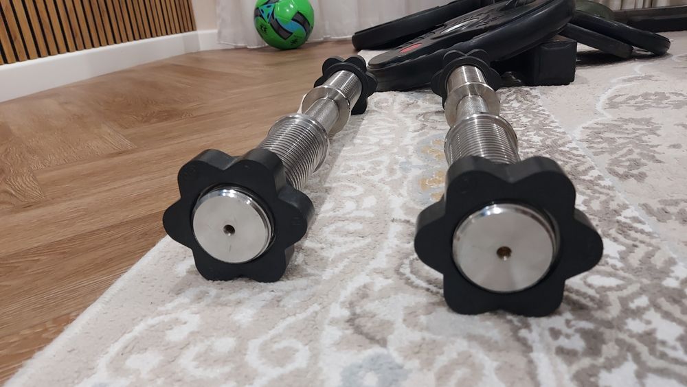 Гантельный гриф (d=51мм)