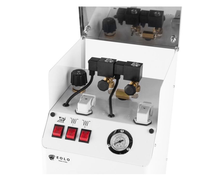 Statie de calcat, Aeolys, Inox, 10l, Alb