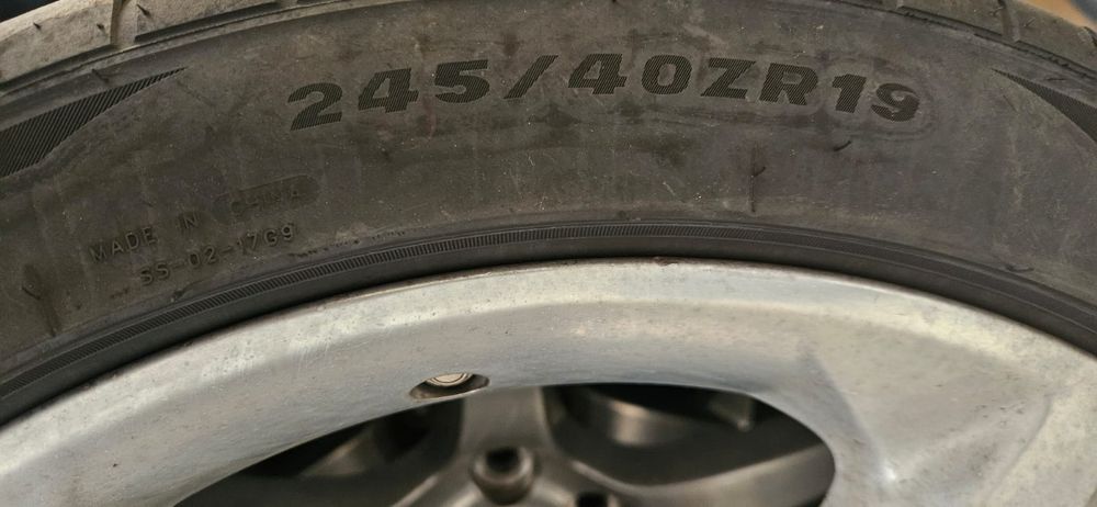 Jante Opel Insignia 5x120, 8,5Jx19H2 IS45 cu anvelope 245 40 19