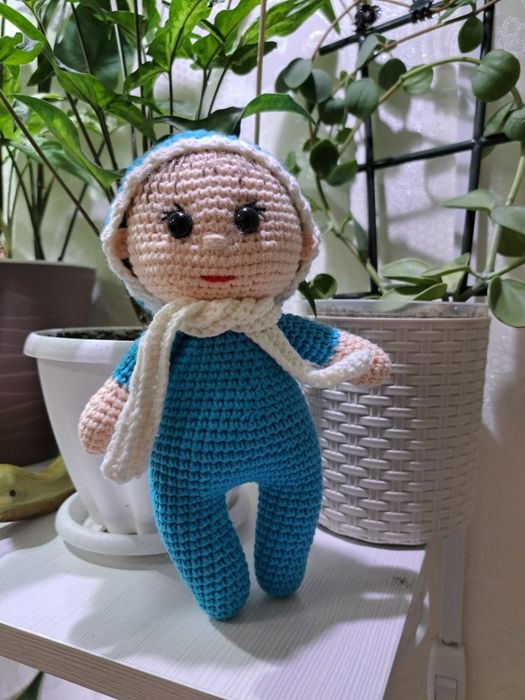 Вязаные игрушки ручной работы
