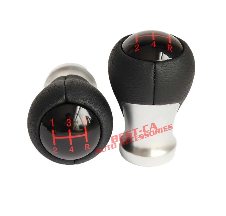 Кожена топка скоростен лост за Kia Picanto Rio (2011-2017) 5 скорости