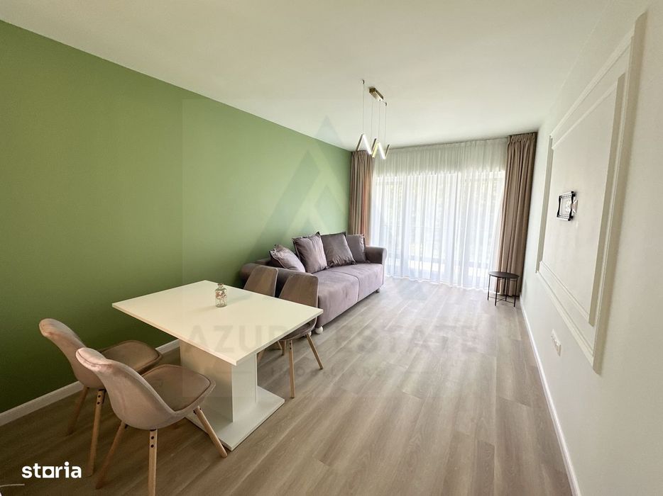 Apartament modern 2 camere echipat premium etaj 1 in cartier DaVinci