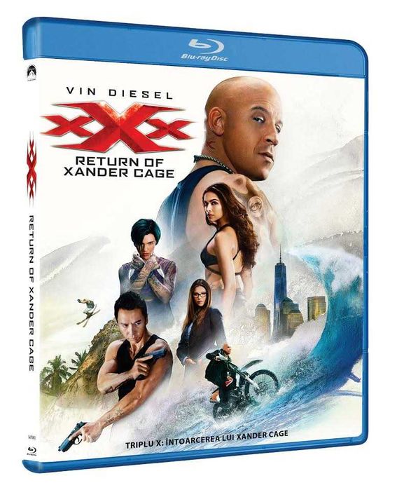 Triplu X- Intoarcerea lui Xander Cage Blu RayxXx Return of Xander Cage