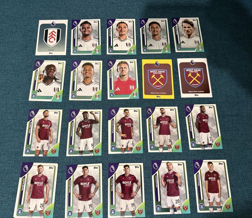 Футболни карти Topps PL 25/26