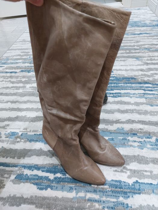 Женские сапоги б/у aldo