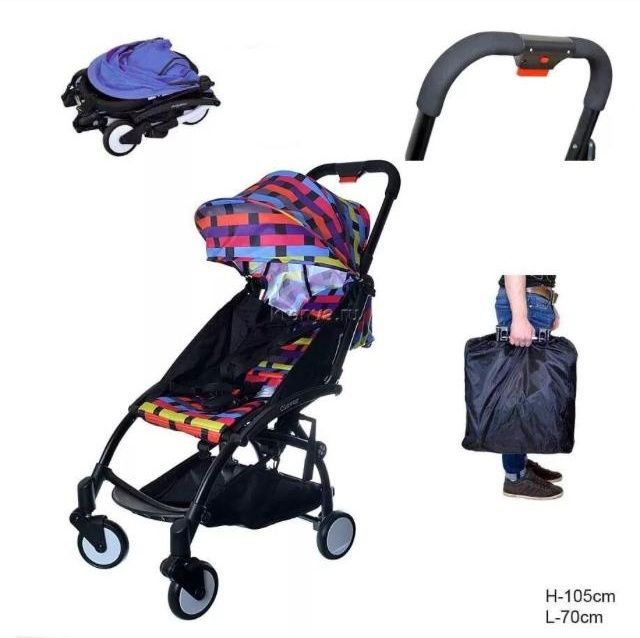 Прогулочная коляска Yoya 175 удобна для поездки