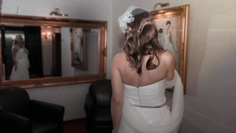 Rochie de mireasa Christina Andrei, dupa model Christian Dior 1952