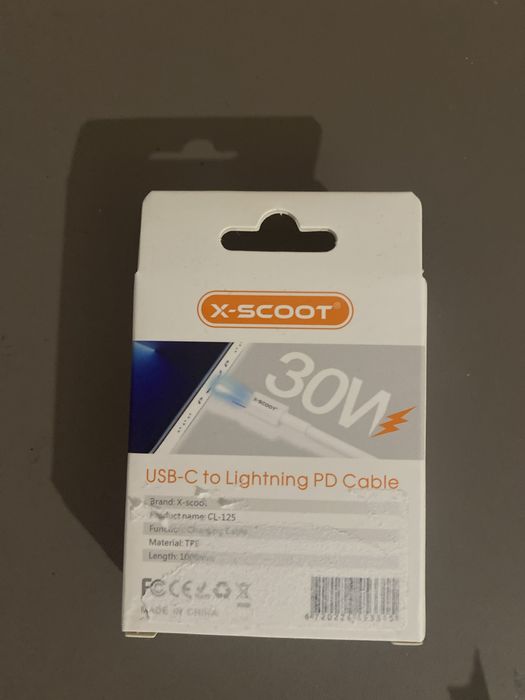 Cablu usb c to lightning 1m