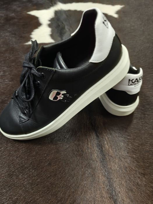 Adidasi Karl Lagerfeld kids, originali - mar 38, piele naturala
