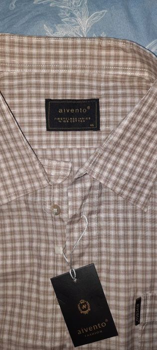 Рубашка мужская, длинный рукав