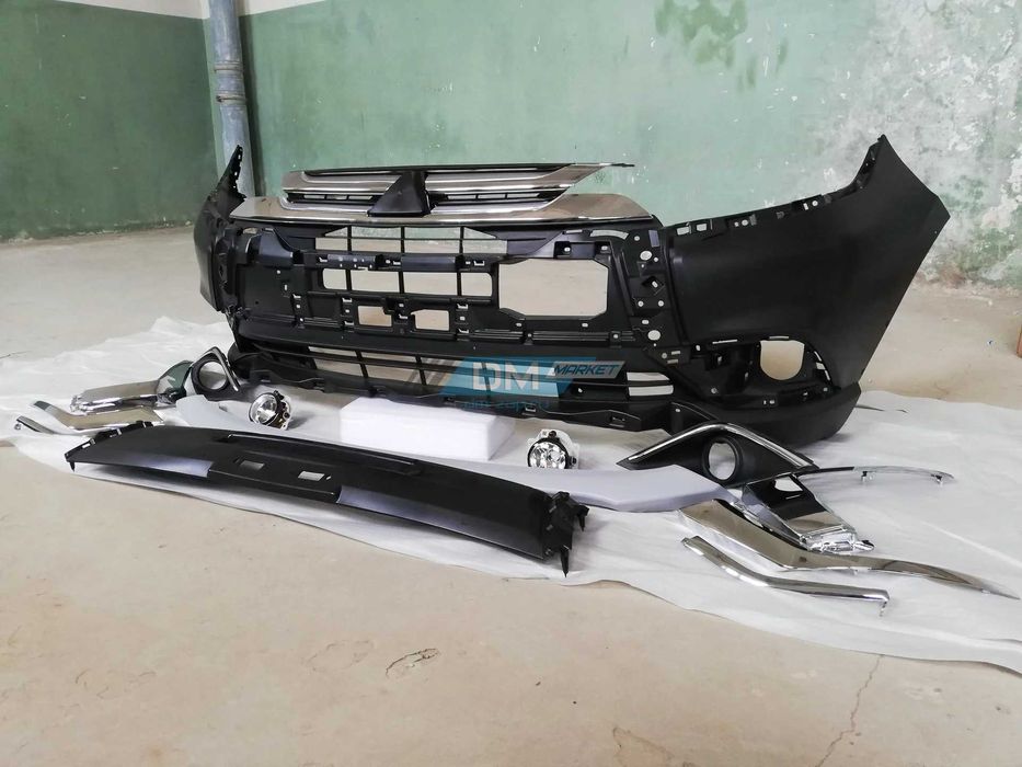 Бампер передний в сборе Outlander 3 Оутландер 2015-