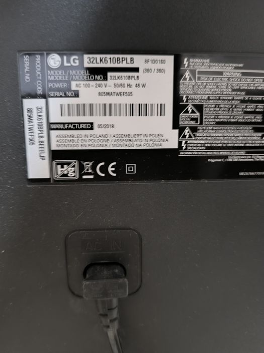 Смарт телевизор LG 32 инча (за части)