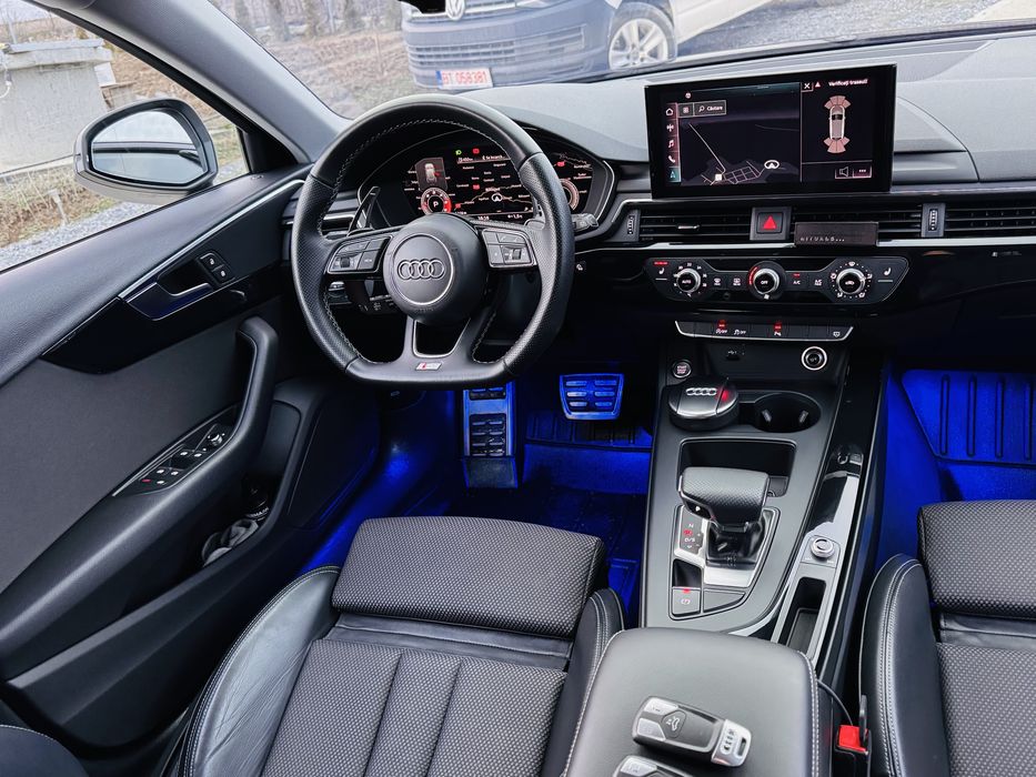 Audi A4 B9.5•2020•2.0TDI•Mild Hybrid•automată•S-line•Virtual cockpit•Distronic•Proprietar•Service la zi•Fără daune•LED•Kilometri Reali