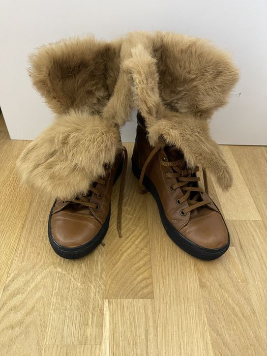 Боти естествена кожа 36 номер