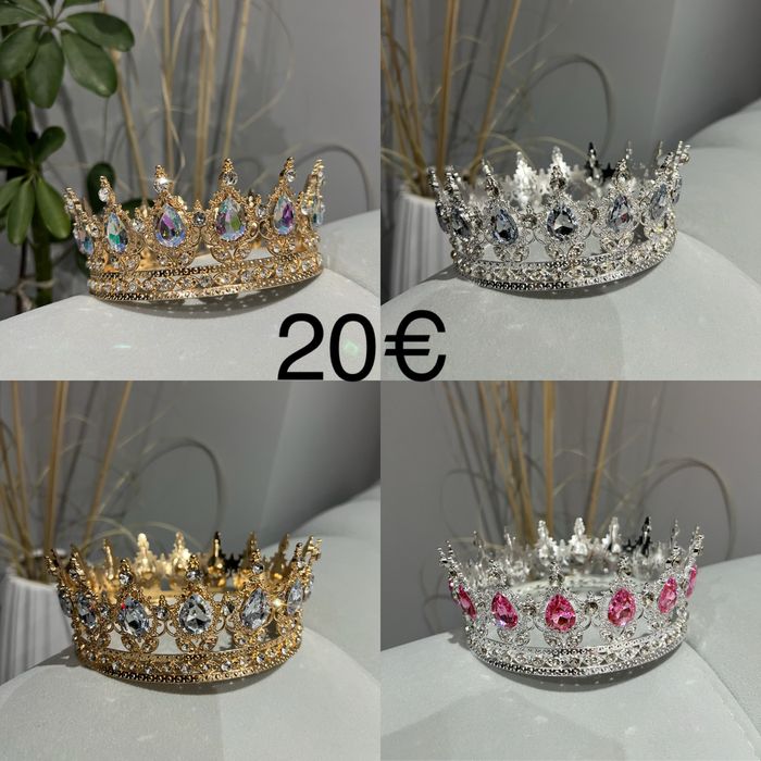 Тиари, корони, аксесоари за коса