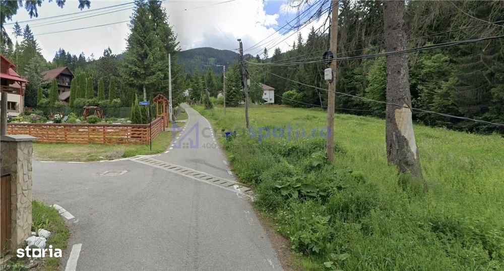 Teren in Statiunea Durau, Ceahlau, 1046mp, str. Stejarului