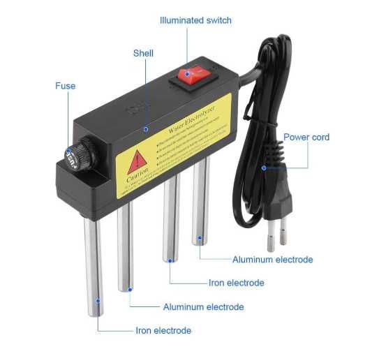 aparat electroliza,electrolizor