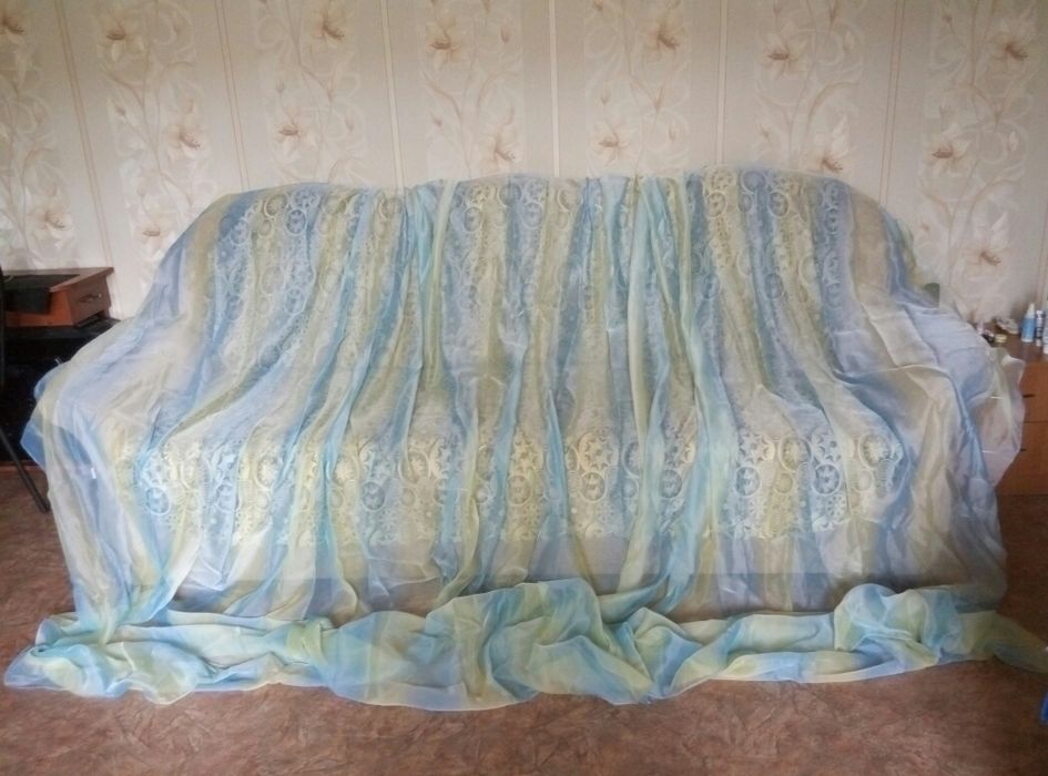 Тюль на окна,разный