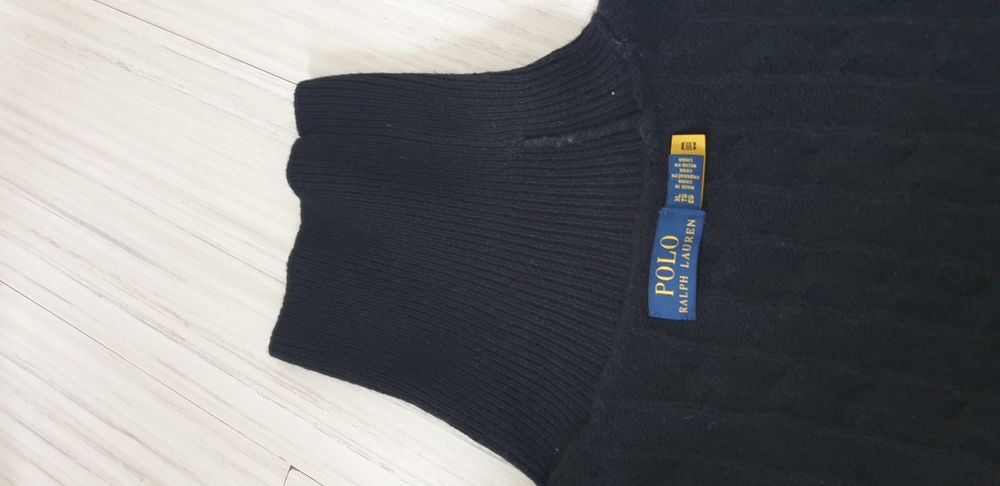 POLO Ralph Lauren Cable Wool / POLO  XL НОВО ОРИГИНАЛ Мъж Пуловер Поло