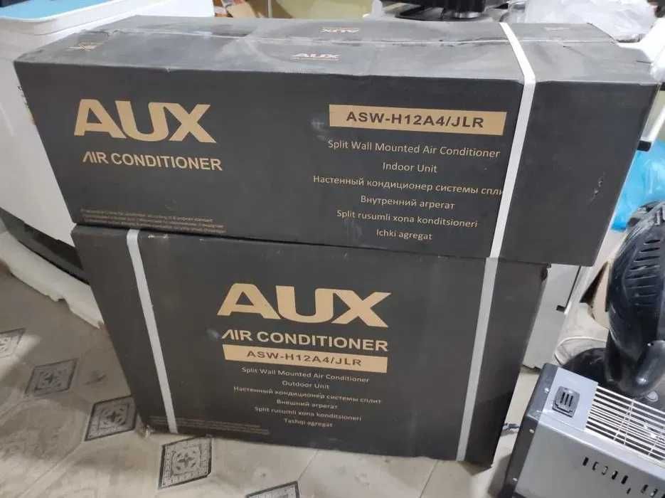 AUX Кондиционер 12 JLR Inverter с теном низки цена доставка бесплатно