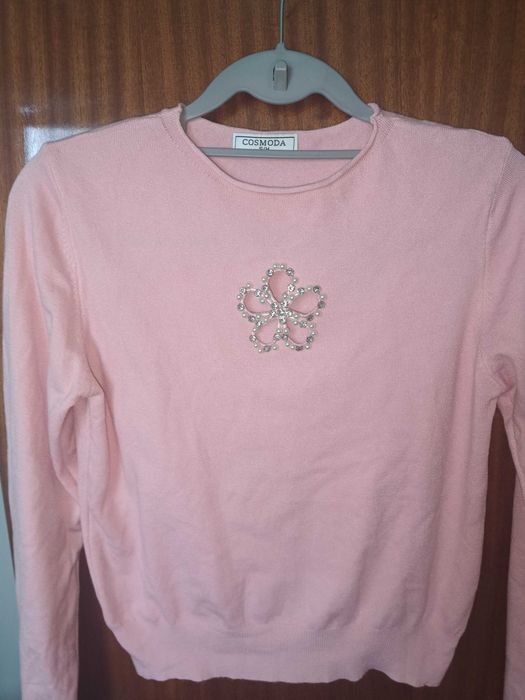 Дамска блуза в розово