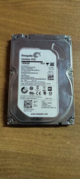 Жёсткий диск HDD Seagate 1000GB